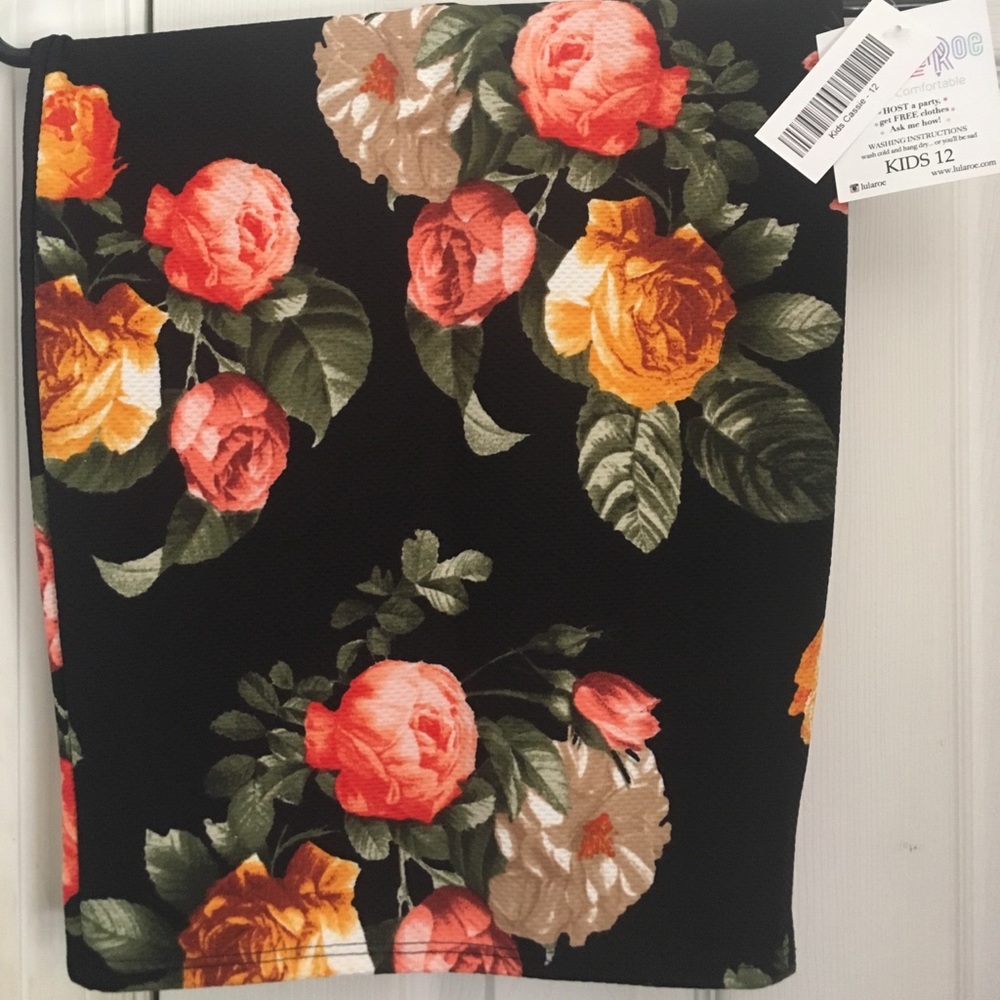 BNWT Kids Cassie size 12 Lularoe